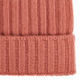 Pink ribbed hat